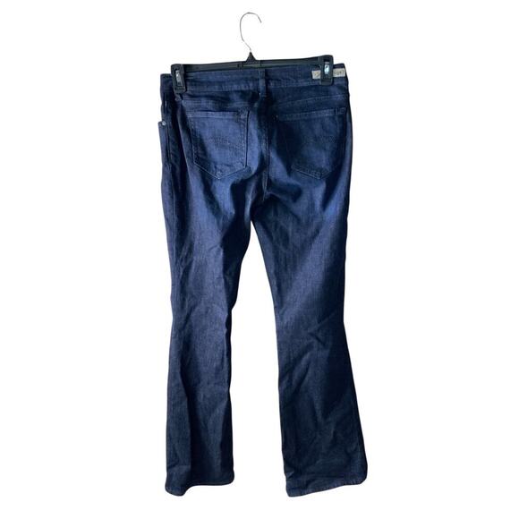 Refuge Vixen Jeans Womens 10 Mid Rise Curvy Bootcut Dark Wash Streetwear Denim - Picture 2 of 10